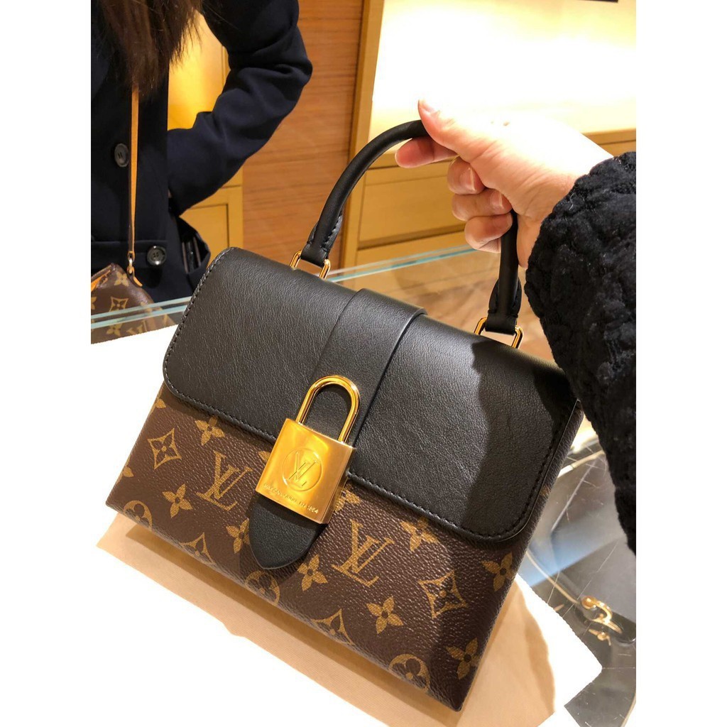 二手 LV Locky BB Monogram M44141 鎖頭包 郵差包 斜背包 手提現貨