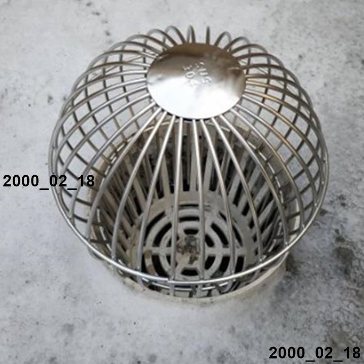 熱銷屋頂304不銹鋼天臺地漏室外圓形排水管過濾網罩院子樹葉110落水蓋
