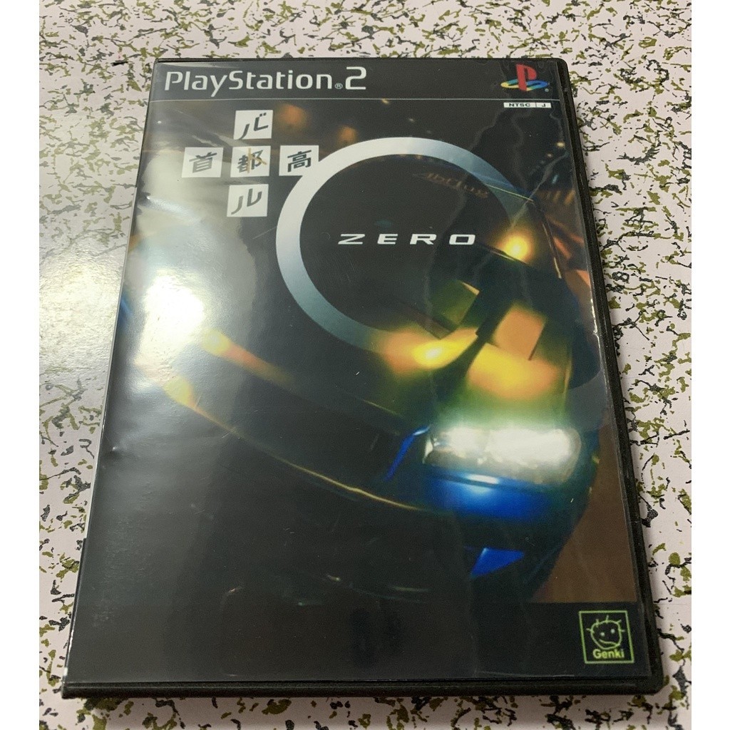 PS2 彩盤有盒 首都高ZERO JP版懷舊遊戲光盤改機專用&lt;懷舊尤物電玩&gt;必備超好玩