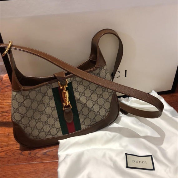 卓梵二手精品 GUCCI Jackie 1961 Small Hobo 小款 肩背包 腋下包 米色 636706 現貨