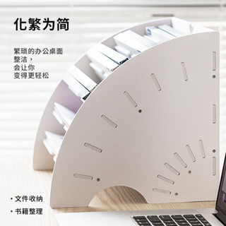 限時搶購*特惠暢銷A4書桌文具置物架檔案架辦公室桌面收納櫃多層辦公檔案整理收納盒