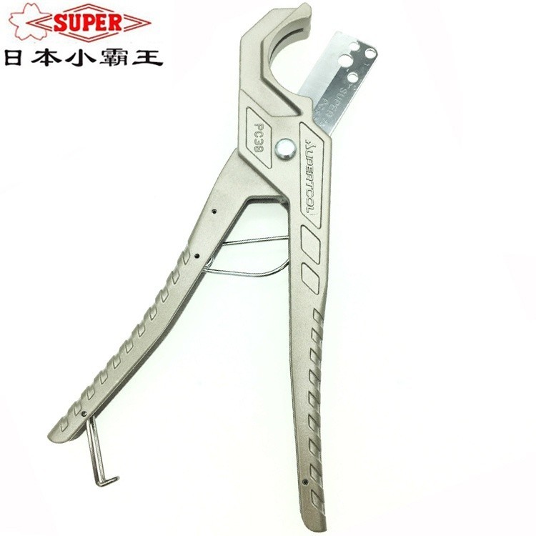 lu80188日本SUPER世霸、PVC膠管剪切管器、切管刀、銅管水管膠喉剪刀PC38