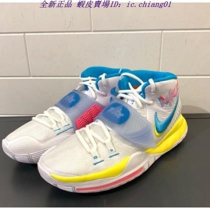 正版 Nike Kyrie 6 ”Neon Graffiti” 籃球鞋 KI6 BQ4631-101