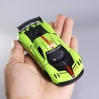 臺灣熱賣兒童玩具禮物 帕加尼1:36閤金跑車模型 兒童迴力小汽車 男孩寶寶開門玩具車 賽車 安撫娃娃 生日禮物 交換禮物