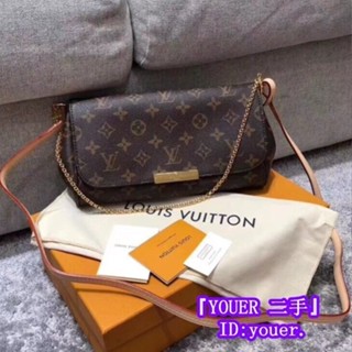 精品二手 LOUIS VUITTON FAVORITE 肩背包 小號 M40717