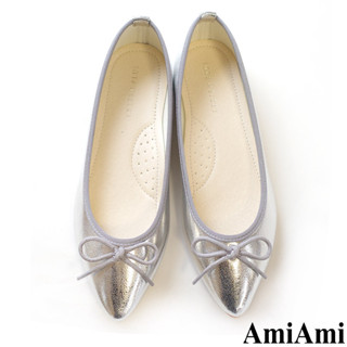 【AmiAmi】可愛芭雷舞者 尖頭娃娃鞋 超好走女鞋 春夏 低奢 FX2015-1