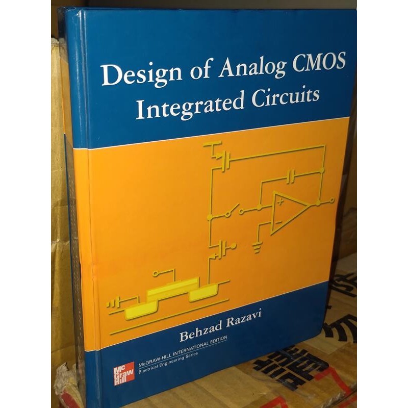 Design of Analog CMOS Integrated Circuits 0071188398 @b地 二手書