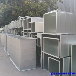 爆款特惠*共板法蘭風管不銹鋼矩形風管通風管道廠消防排風管方形鍍鋅風管