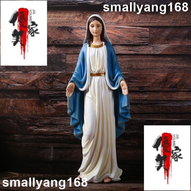 廠家出 路德聖母瑪利亞像聖水塑像宗教天主教創意聖物耶穌擺件樹脂工藝品