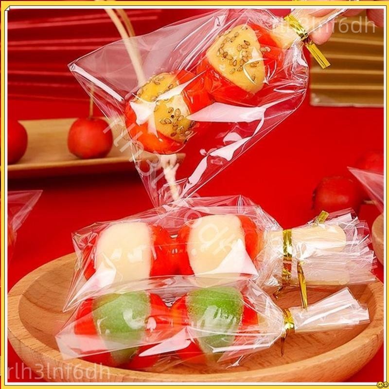 【優選好物】糖葫蘆包裝迷你冰糖葫蘆包裝袋 透明 糖葫蘆小串包裝盒紙 一次性專用裝袋子 打包best