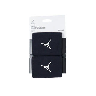 Nike Jordan DRI-FIT 黑白 單色腕帶 運動 休閒 腕帶 JKN01010OS