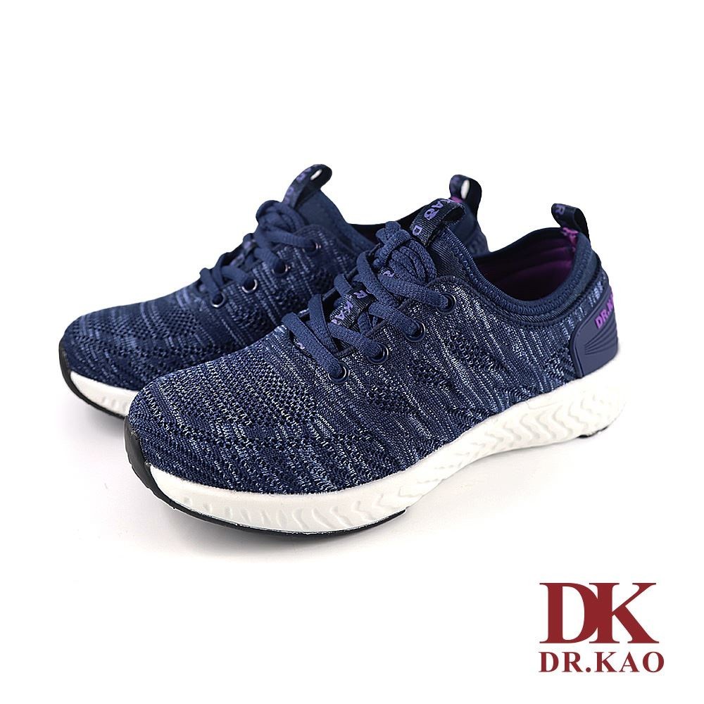 【DK 高博士】超輕飛織氣墊女鞋 73-1169-73 深藍色【女鞋/休閒鞋/女休閒鞋】