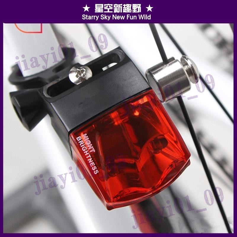 喜歡您來~ 自行車尾燈防水磁力發電警示燈自行車裝備配件WELCOME