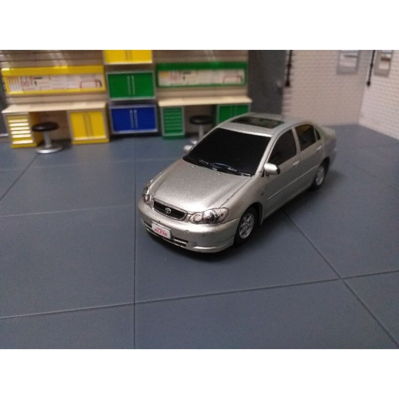 二手無盒 原廠 1/43 豐田 TOYOTA COROLLA ALTIS MK9 9代 香檳金 模型車