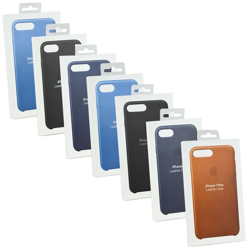 現貨免運蘋果原廠正貨! iPhone 7 8 Plus 5.5吋專用《台北快貨》Apple Leather Case真皮