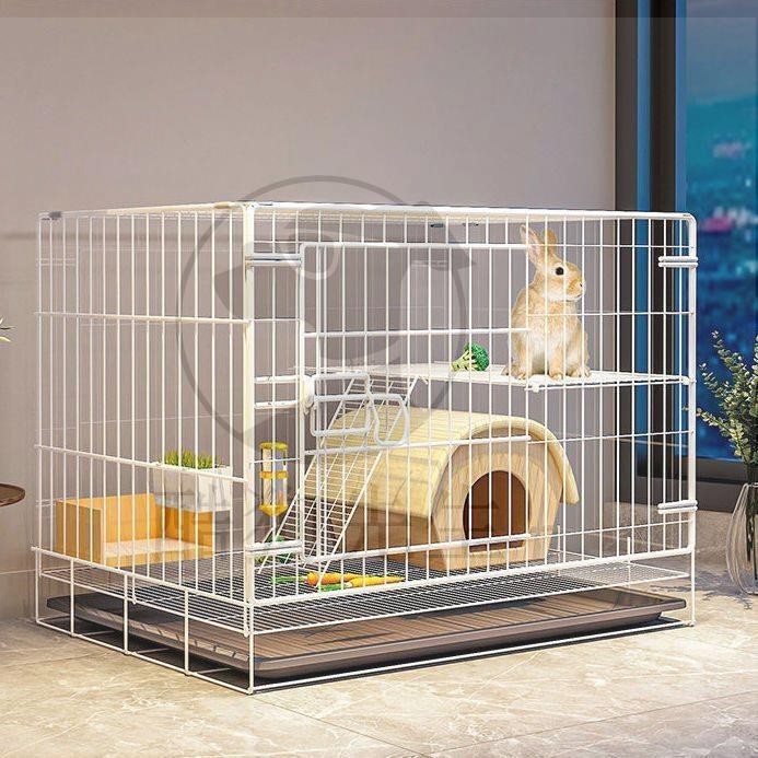 【酷狗先生】兔子籠子 家用 大號室內養兔籠 自動清糞 荷蘭豬豚鼠籠 寵物兔窩 兔籠 貓籠 寵物籠子