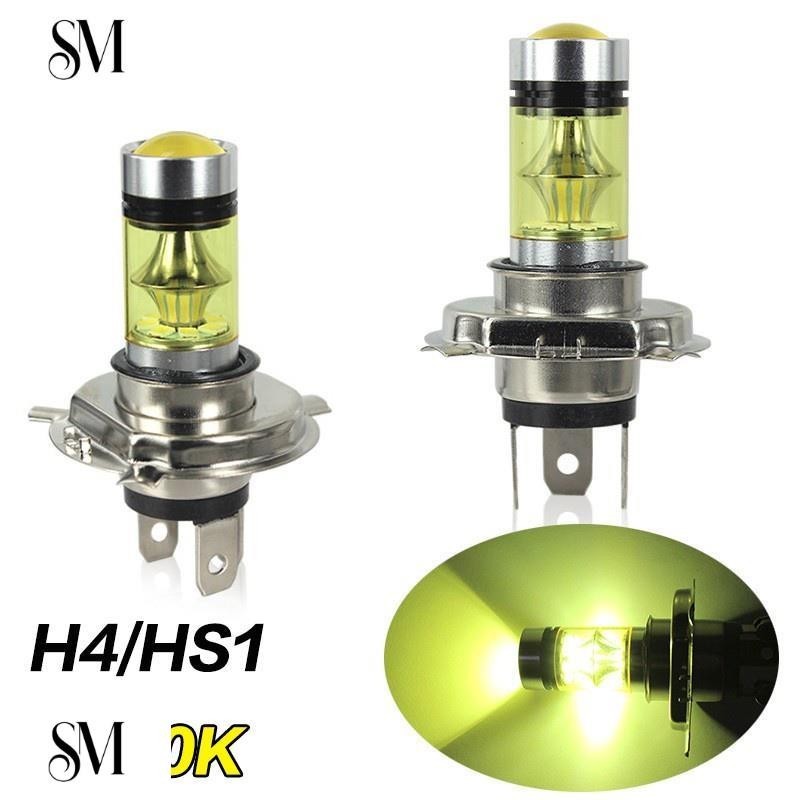 【SYM】100W H4大燈 遠近一體 汽車機車大燈 HS1 4300K 6000K