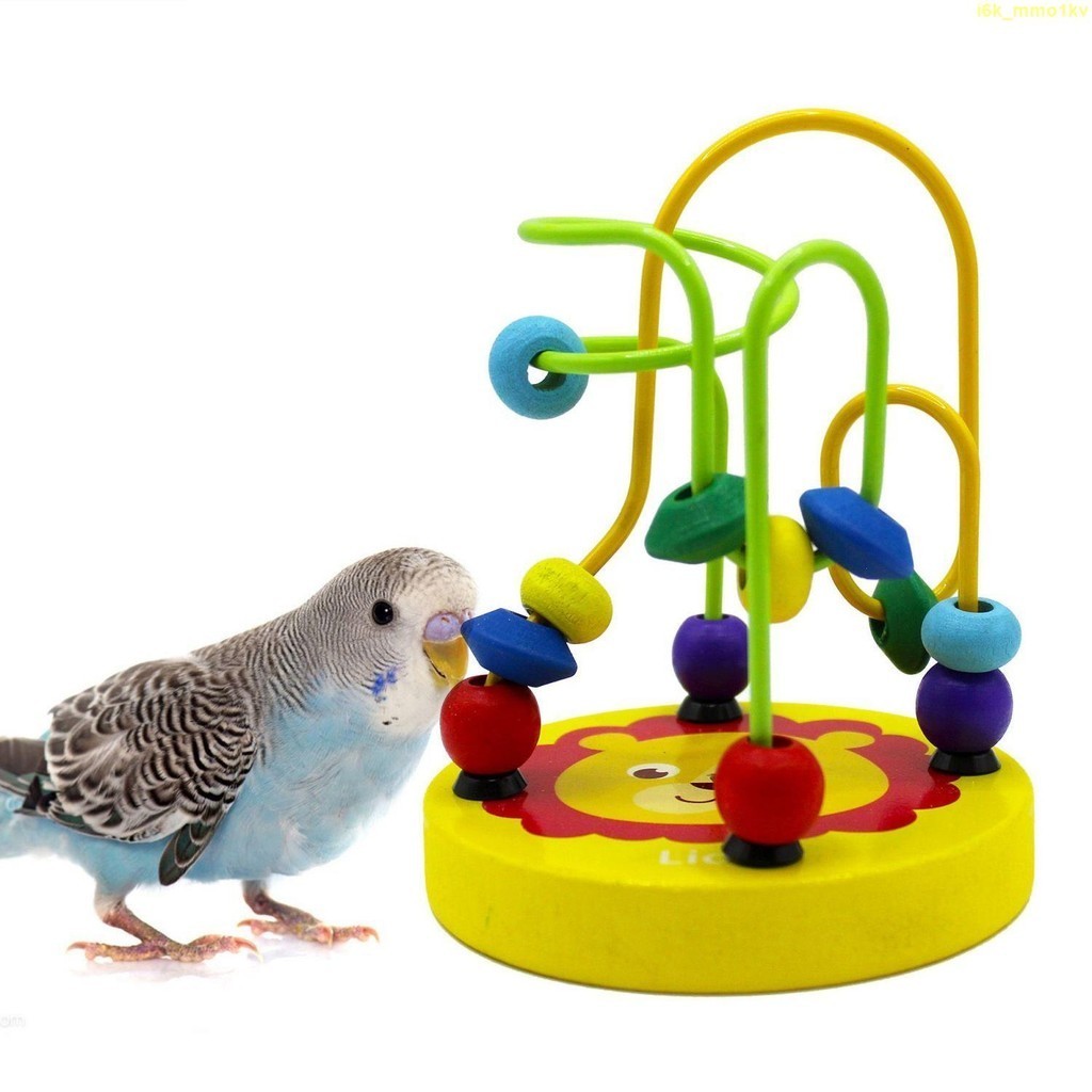 鸚鵡鳥籠玄鳳啃咬解悶玩具小太陽和尚牡丹彩色益智磨嘴互動玩具喜濤貝貝屋