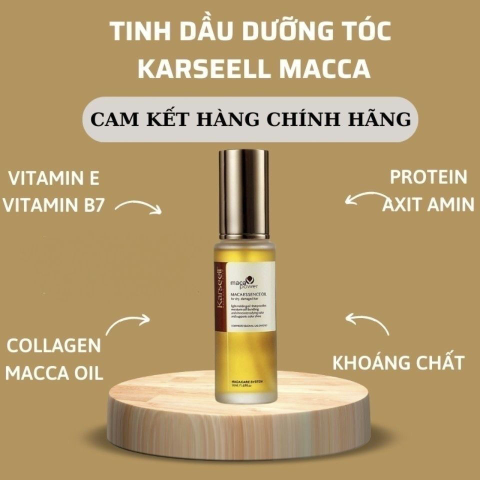 👍越南 髮膜修複護髮精油 Collagen Karseell Tinh dau duong toc👍