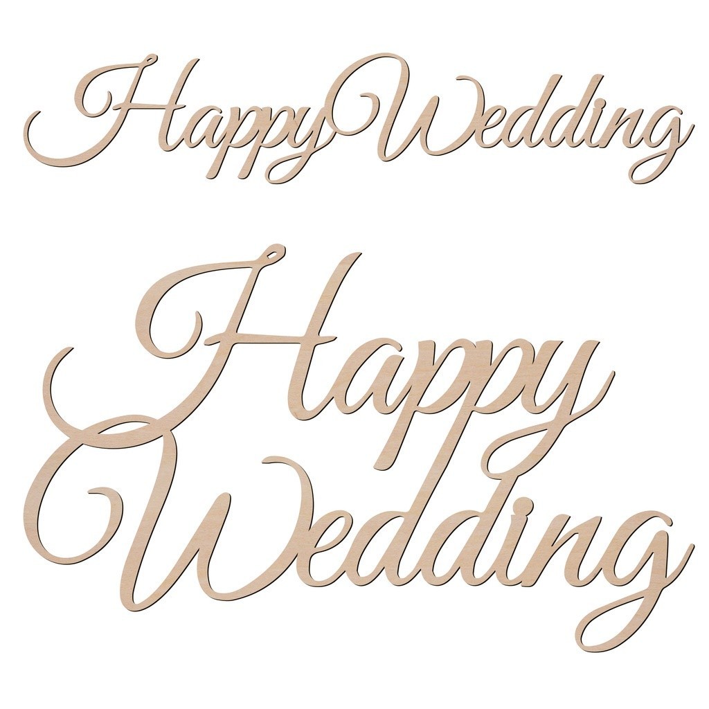 Happy Wedding 結婚 婚禮 婚禮場地佈置 造形木片 雷射切割木片 木片 diy 拼貼 木片材料 蝶谷巴特