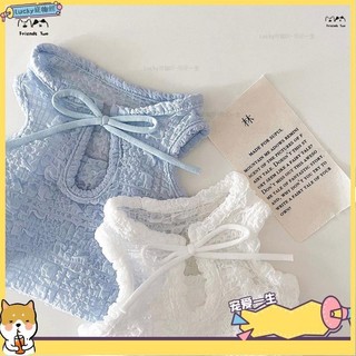 🐶lucky寵物館🐶雪紡寵物小背心 韓國ins貓咪狗狗背心 透氣舒適夏季寵物背心 小清新貓咪背心 狗狗衣服 貓咪衣服