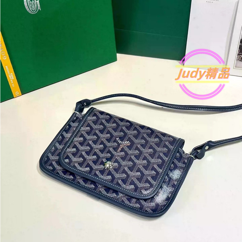 二手精品 Goyard 戈雅 Plumet Mini 單肩包 斜背包 信封包 肩背包 雙顏色選擇 99新