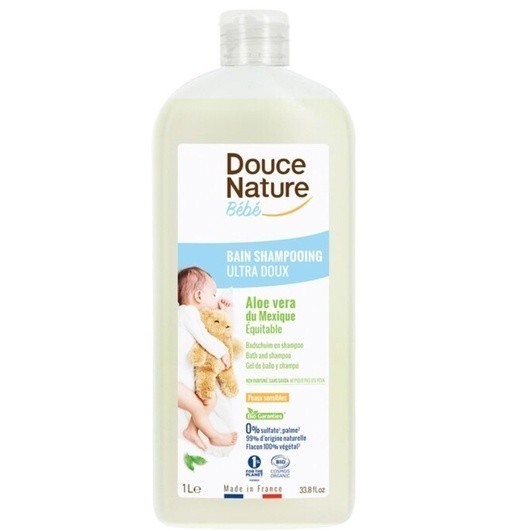 ✨587「COSTCO線上代購」Douce Nature 嬰兒洗髮沐浴精 1公升