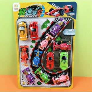 兒童 賽車 回力 模型 跑車 男孩 迷你 慣性 玩具車 寶寶 小汽車 玩具