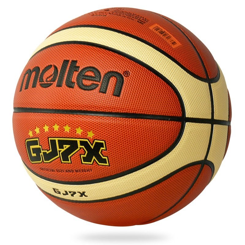 【優選體育用品】摩騰（molten）籃球7號室內外通用標準籃球PU材質BG7X-GJ中小學校園籃球