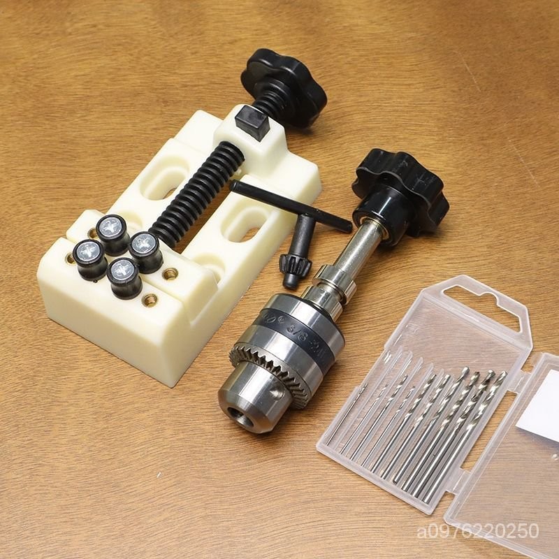 DIY模型手動鑽孔器模型打孔工具手撚鑽打孔器琥珀模型橄欖打孔