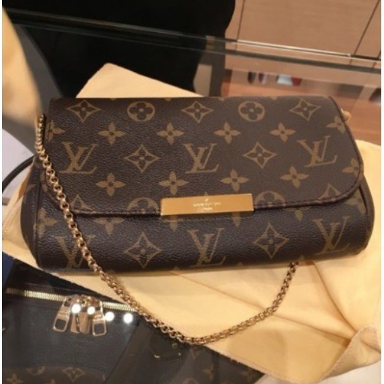 96新 LV louis vuitton FAVORITE MM M40718 斜背包 肩背包