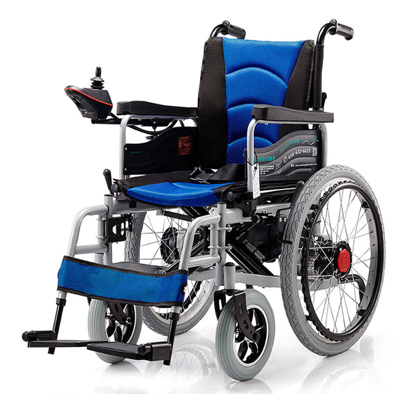 電動輪椅老人多功能輪代步車電動椅助力可折疊輕便代步車-訂金