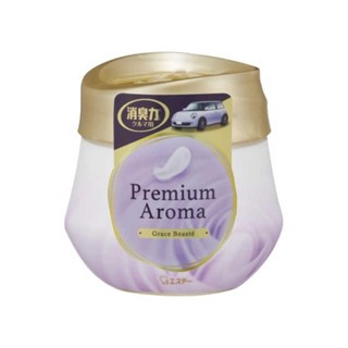 免運 愛詩庭(雞仔牌) Premium Aroma 消臭力車用消臭芳香凝膠(東方恩典/90G) 日本製 賣場多款任選