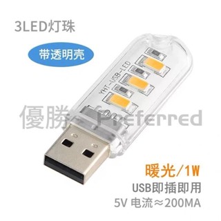✨新店特惠促銷✨高亮LED小檯燈 宿舍臥室床頭5V USB小夜燈 24燈珠 12W 行動式燈 MY