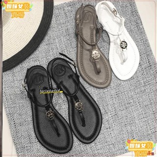 💕臺灣熱銷💕 日版 真牛皮夾趾涼鞋 夾腳涼鞋女 2025夏季新款羅馬平底人字涼鞋 大尺碼41碼42sige52