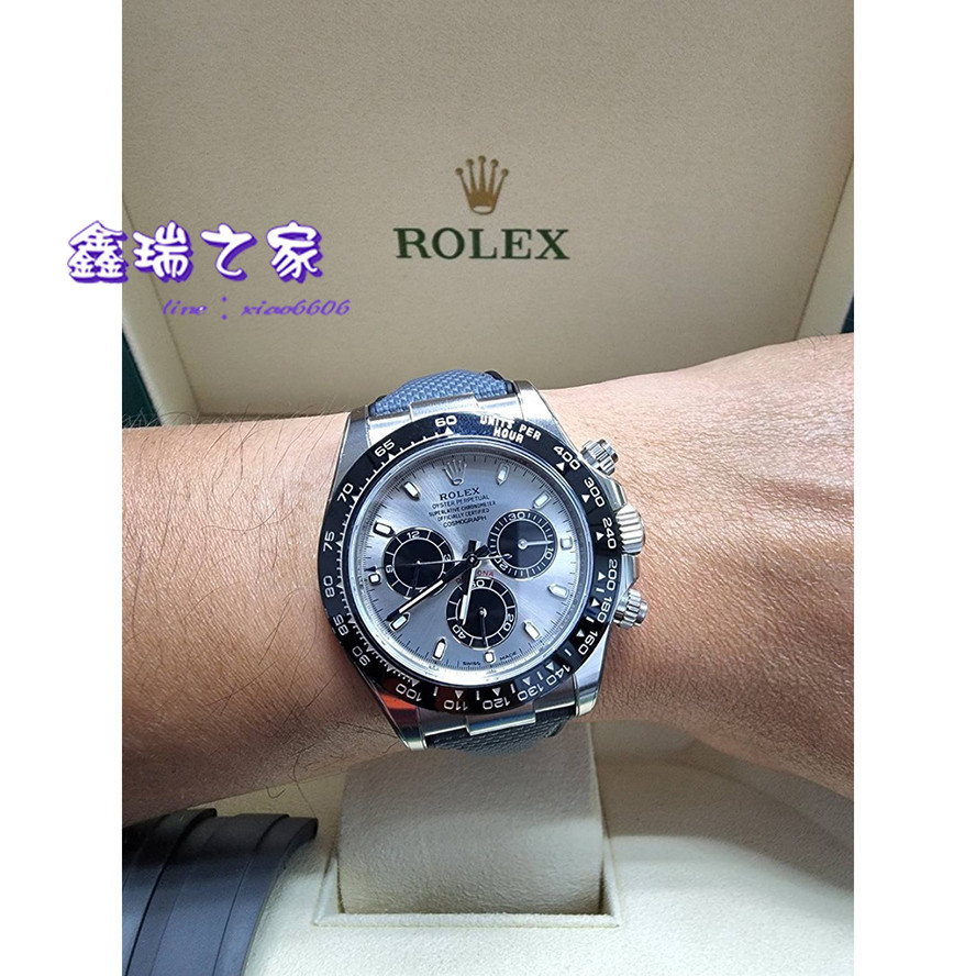 Rolex 勞力士 迪通拿 Daytona 116519LN 灰面 白K金 陶瓷圈 無盒單 116518