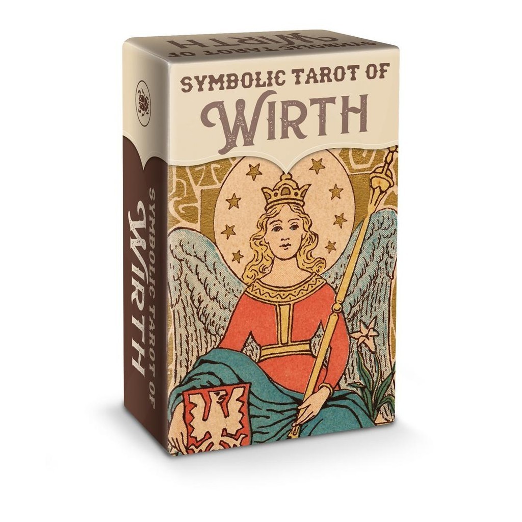 迷你版沃思象徵塔羅牌,贈中文翻譯｜Symbolic Tarot of Wirth Mini｜78張牌卡【左西】