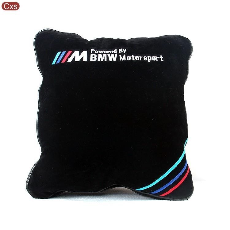 適用於BMW M款 立體刺繡 涼被抱枕｜抱枕被 車用被 抱枕毯 毛毯被｜寶馬 m3 m4 m5 E92 F30 F22