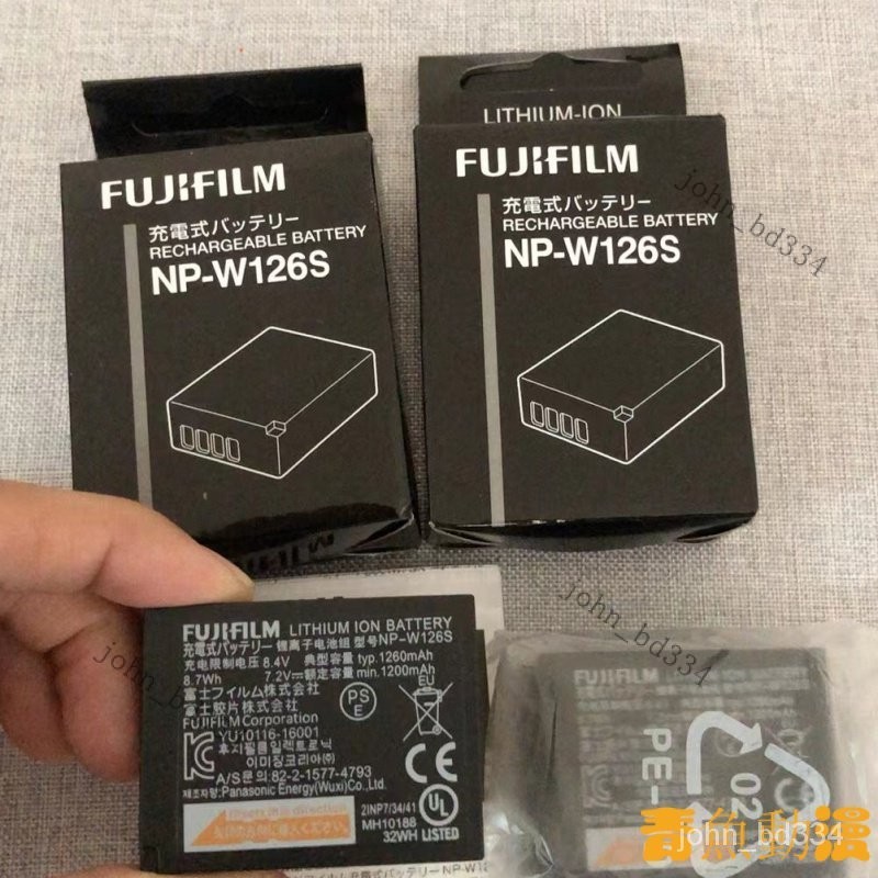 【限時下殺】Fujifilm 富士相機 NP-W126S NP-W126 電池 XE1 XE2 XE3 XE4 XT20