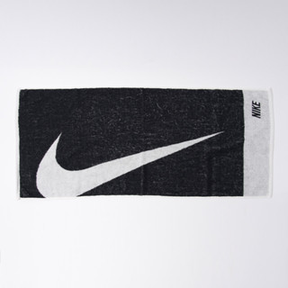Nike JACQUARD 運動⽑⼱ 黑白色 跑步 瑜珈 健身 運動 毛巾 N1001539189MD