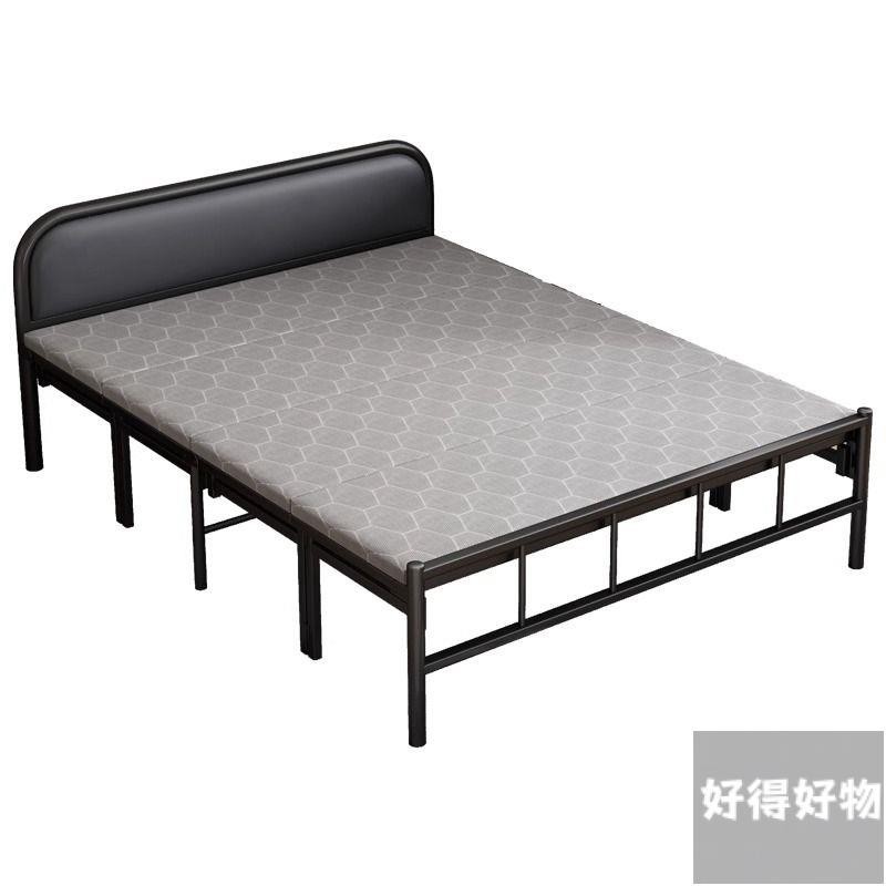 免運折疊床免安裝簡易四折單人床家用雙人床午休辦公室午睡硬板鐵架床