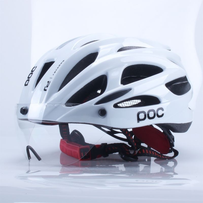 POC通用夏季騎行頭盔男女透氣電單車一體山地自行車頭盔安全帽 YQVJ