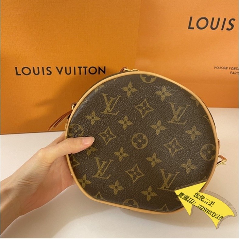 LV 路易威登 M45578 BOÎTE CHAPEAU SOUPLE PM lv圓餅包斜挎包 肩背包