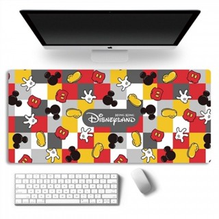 好物熱賣✨迪士尼米奇米妮滑鼠墊卡通ins可愛電競護腕墊超大遊戲滑鼠墊鍵盤防滑桌墊