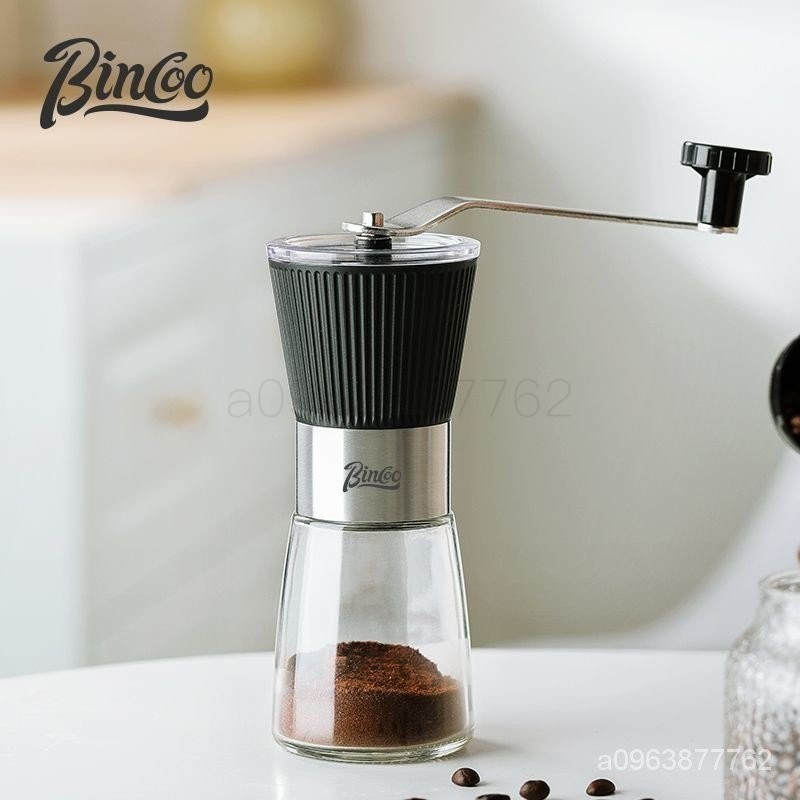 含淚下殺！Bincoo手搖磨豆機咖啡豆研磨機手磨咖啡機傢用小型手動咖啡研磨器
