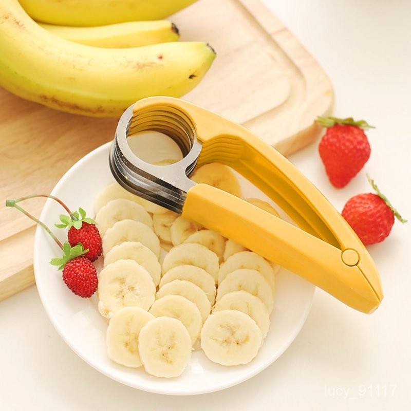 香蕉切片器分片切割創意火腿切片刀工具水果分割器工具切香蕉神器 CCNQ