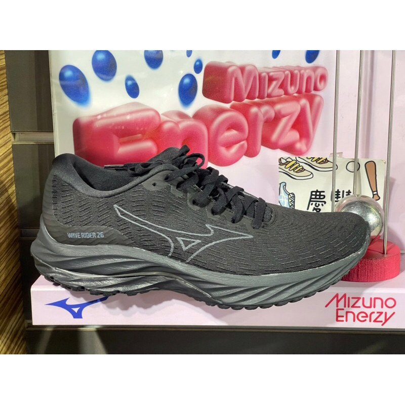 慶豐體育👟 MIZUNO 美津濃 Wave Rider 26 Ssw 男 慢跑鞋 運動 輕量 支撐J1GC227552