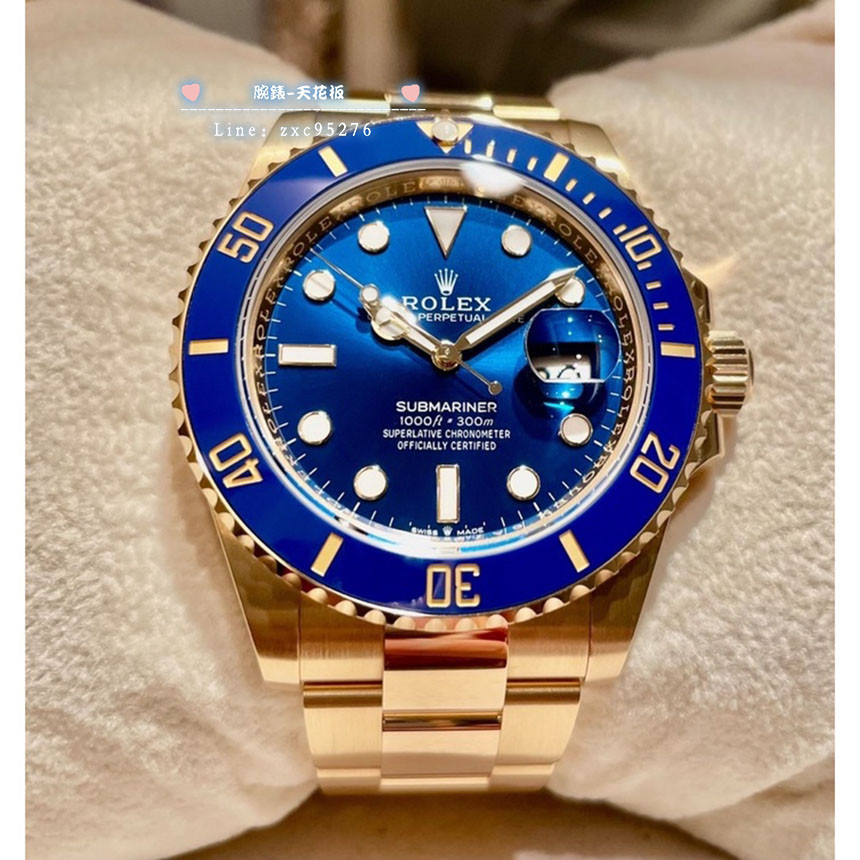 ROLEX 勞力士 126618LB（2021/9新式綠卡）腕錶