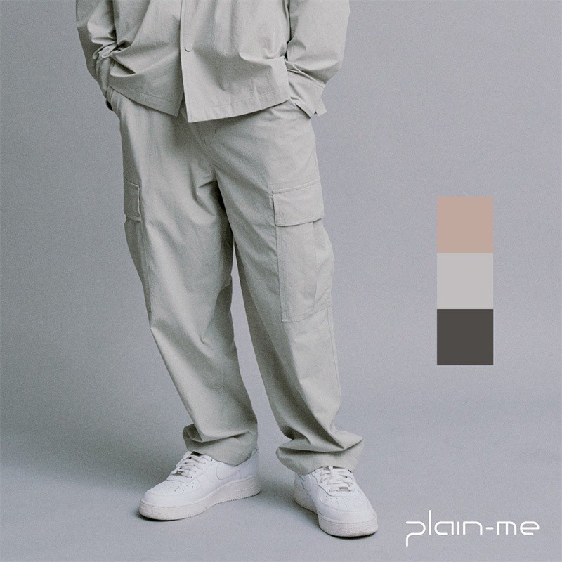 【plain-me】OOPLM 山系貼袋錐形長褲 OPM3504-232 &lt;男女款 長褲 褲子&gt;