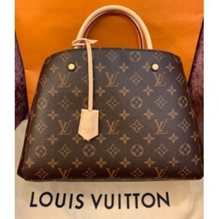 卓梵二手精品 Louis Vuitton LV Monogram Montaign M41056兩用 肩背包
